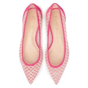 Stuart Weitzman ‘Tasha’ flats in Peonia sz 9 shoes